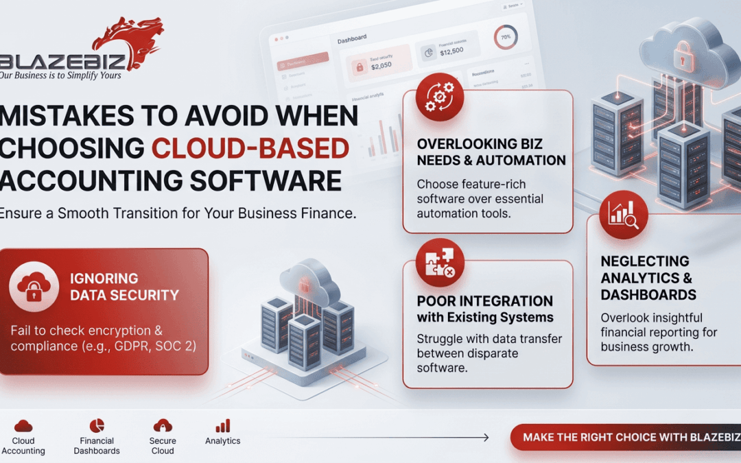 Mistakes to Avoid When Choosing Cloud Based Accounting Software