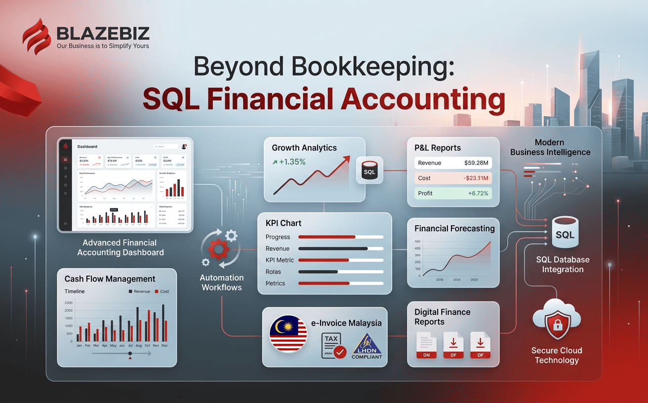 SQL financial accounting